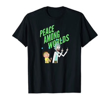Load image into Gallery viewer, Rick and Morty Peace Among Worlds - Portal T-shirt 146483