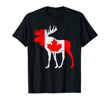 Load image into Gallery viewer, Funny shirts V-neck Tank top Hoodie sweatshirt usa uk au ca gifts for Love Canada Moose Funny T-Shirt Tee Pride Maple Flag Gift 1158880