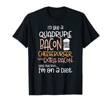 Load image into Gallery viewer, Funny Keto Diet Shirt Bacon Lovers Carbs Suck Ketosis Gift