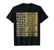 Load image into Gallery viewer, Funny shirts V-neck Tank top Hoodie sweatshirt usa uk au ca gifts for Influential Inspirational Black History Leaders T Shirt Gift 2351318
