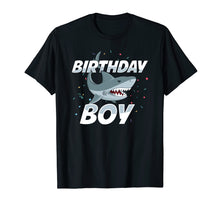 Load image into Gallery viewer, Funny shirts V-neck Tank top Hoodie sweatshirt usa uk au ca gifts for Funny Birthday Shark Boys Shirt Kids Party Gift Tee 573188