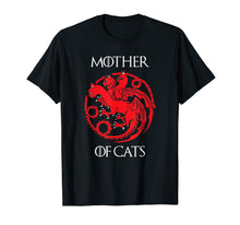 Load image into Gallery viewer, Mother Of Cats T-Shirt Gifts For Cat Lovers