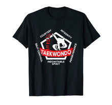 Load image into Gallery viewer, Funny shirts V-neck Tank top Hoodie sweatshirt usa uk au ca gifts for Taekwondo 5 Tenets Martial Arts ATA ITF Gift Shirt 1546085