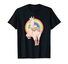 Load image into Gallery viewer, Funny shirts V-neck Tank top Hoodie sweatshirt usa uk au ca gifts for Sloth Riding Llama T-Shirt, Funny Gifts 1335567