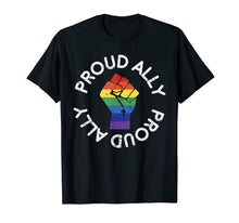 Load image into Gallery viewer, Proud Ally Gay Pride Shirt LGBT Gay Lesbian Protest Gift 171870