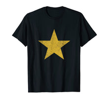 Load image into Gallery viewer, Gold Colored Big Star Costume T-Shirt For Men, Women & Kids