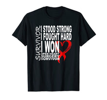 Load image into Gallery viewer, Funny shirts V-neck Tank top Hoodie sweatshirt usa uk au ca gifts for Open Heart Surgery Bypass Recovery Tshirt - Survivor Gifts 2802923