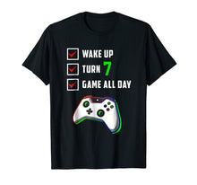 Load image into Gallery viewer, Funny shirts V-neck Tank top Hoodie sweatshirt usa uk au ca gifts for 7th Gamer Birthday Shirt Level 7 Unlocked T Shirt Gifts 1595354