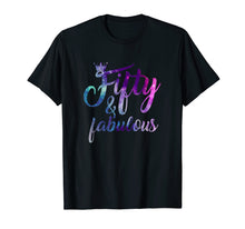 Load image into Gallery viewer, Funny shirts V-neck Tank top Hoodie sweatshirt usa uk au ca gifts for 50th Birthday Gift 50 Fifty and Fabulous Tshirts for Women 2734032