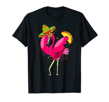 Load image into Gallery viewer, Funny shirts V-neck Tank top Hoodie sweatshirt usa uk au ca gifts for Funny Flamingo Dabbing Taco Cinco De Mayo Shirt 2684588