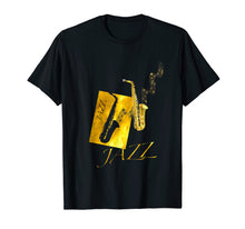 Load image into Gallery viewer, Funny shirts V-neck Tank top Hoodie sweatshirt usa uk au ca gifts for Jazz Saxophone Tshirt Gold 588192
