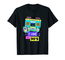 Load image into Gallery viewer, Retro I Love The 90s Tshirt 90s Clothing Outfit
