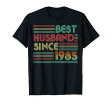 Load image into Gallery viewer, Funny shirts V-neck Tank top Hoodie sweatshirt usa uk au ca gifts for 34th Wedding Anniversary Gifts Best Husband Since 1985 Shirt 2781891