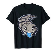 Load image into Gallery viewer, Blue Tongue Skink Cute Artsy Tee