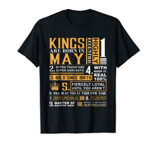 Load image into Gallery viewer, May Birthday Gifts - Kings Are Born In May T-Shirt