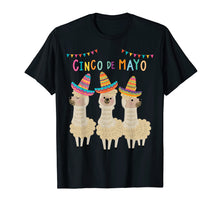 Load image into Gallery viewer, Funny shirts V-neck Tank top Hoodie sweatshirt usa uk au ca gifts for No probLlama Cinco De Mayo Shirt Funny Llama Mexican 5th May 2129249