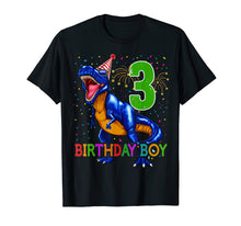 Load image into Gallery viewer, Funny shirts V-neck Tank top Hoodie sweatshirt usa uk au ca gifts for Boys Rawr I'm 3 3rd Birthday Dinosaur Shirts Dinosaur Gift 1564513