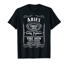 Load image into Gallery viewer, Funny shirts V-neck Tank top Hoodie sweatshirt usa uk au ca gifts for ZODIAC SIGN Aries Horoscope Astrologie T-Shirt 2078973