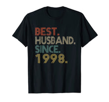 Load image into Gallery viewer, Funny shirts V-neck Tank top Hoodie sweatshirt usa uk au ca gifts for Mens 21st Wedding Anniversary Gifts Best Husband Since 1998 610181