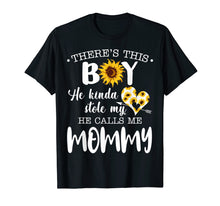 Load image into Gallery viewer, Funny shirts V-neck Tank top Hoodie sweatshirt usa uk au ca gifts for There's This Boy He Stole My Heart He Calls Me Mommy Tshirt 1394606