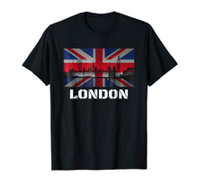 Load image into Gallery viewer, Funny shirts V-neck Tank top Hoodie sweatshirt usa uk au ca gifts for Souvenir London T-shirt City Vintage UK Flag British Tee 198689
