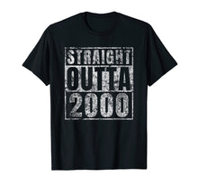 Load image into Gallery viewer, Funny shirts V-neck Tank top Hoodie sweatshirt usa uk au ca gifts for Straight Outta 2000 19 Year Old 19th Birthday Gift T-Shirt 1869930