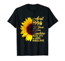 Load image into Gallery viewer, Being Sunshine T-Shirt 21st Birthday Gifts April 1998
