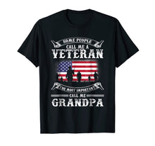 Load image into Gallery viewer, Proud Army Veteran Grandpa Shirt Gifts Best Fathers Day 2018 884318