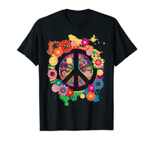 Load image into Gallery viewer, Funny shirts V-neck Tank top Hoodie sweatshirt usa uk au ca gifts for Peace Sign T-Shirt - Colorful Peace Tshirt - 70's Tee Shirt 890807
