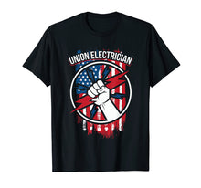 Load image into Gallery viewer, Union Electrician Shirts Gift For Electrical Workers