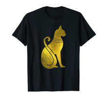 Load image into Gallery viewer, Funny shirts V-neck Tank top Hoodie sweatshirt usa uk au ca gifts for Bastet Egyptian Cat God Hieroglyph Archaeology T-Shirt 2282110
