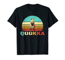 Load image into Gallery viewer, Funny shirts V-neck Tank top Hoodie sweatshirt usa uk au ca gifts for Vintage Quokka Shirt Sunset 1133505