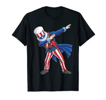 Load image into Gallery viewer, Funny shirts V-neck Tank top Hoodie sweatshirt usa uk au ca gifts for 4th of july shirts for kids Dabbing Uncle Sam Boys Men Gifts 469108