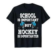 Load image into Gallery viewer, Funny shirts V-neck Tank top Hoodie sweatshirt usa uk au ca gifts for Hockey is Importanter Shirt for Boys and Kids 2042926