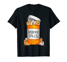 Load image into Gallery viewer, Funny shirts V-neck Tank top Hoodie sweatshirt usa uk au ca gifts for Pomeranian Happy Pills T-shirt 1030788