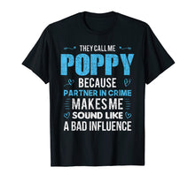 Load image into Gallery viewer, Funny shirts V-neck Tank top Hoodie sweatshirt usa uk au ca gifts for POPPY Grandpa Fathers Day Funny Gift Tshirt 1665171