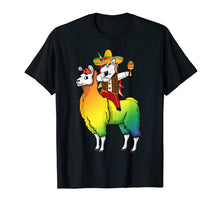 Load image into Gallery viewer, Funny shirts V-neck Tank top Hoodie sweatshirt usa uk au ca gifts for Unicorn Dabbing Riding Llama Funny Cinco De Mayo Shirt Gifts 2489075