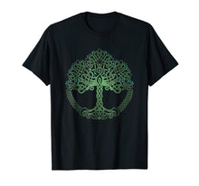Load image into Gallery viewer, Funny shirts V-neck Tank top Hoodie sweatshirt usa uk au ca gifts for VIKING CELTIC KNOTWORK TREE OF LIFE T-SHIRT 815385