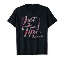 Load image into Gallery viewer, Funny shirts V-neck Tank top Hoodie sweatshirt usa uk au ca gifts for Just The Tips I Promise T-shirt Phlebotomist Funny Gift Tee 999270