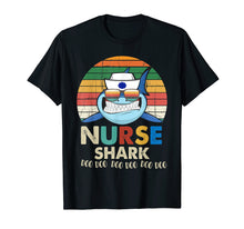 Load image into Gallery viewer, Retro Vintage Nurse Shark Doo Doo Doo Tshirt Nurse Gifts