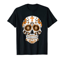 Load image into Gallery viewer, Tennessee Volunteers Sugar Skull T-Shirt - Apparel