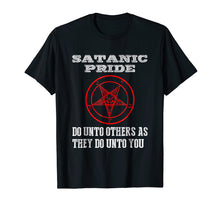 Load image into Gallery viewer, Satanic Pride Satanism T Shirt Religious Gifts For Satanists