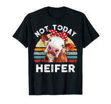 Load image into Gallery viewer, Funny shirts V-neck Tank top Hoodie sweatshirt usa uk au ca gifts for Funny Not Today Heifer T shirt Vintage Cows 60s 70s Gifts 451879
