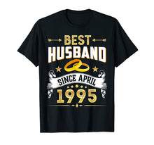 Load image into Gallery viewer, Funny shirts V-neck Tank top Hoodie sweatshirt usa uk au ca gifts for Mens 24th Wedding Anniversary Gifts Best Husband Since 1995 Shirt 4810926
