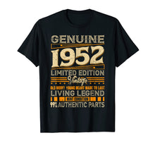 Load image into Gallery viewer, Funny shirts V-neck Tank top Hoodie sweatshirt usa uk au ca gifts for Vintage Genuine Made In 1952 67th Birthday Gift 67 years old 710962