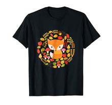Load image into Gallery viewer, Funny shirts V-neck Tank top Hoodie sweatshirt usa uk au ca gifts for Cute Fox Shirt - Woodland Animal Art Tee Shirt 1596042