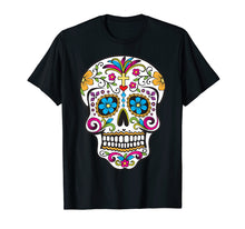 Load image into Gallery viewer, Funny shirts V-neck Tank top Hoodie sweatshirt usa uk au ca gifts for Day of the Dead Sugar Skull T-Shirt 842796