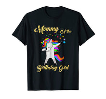 Load image into Gallery viewer, Funny shirts V-neck Tank top Hoodie sweatshirt usa uk au ca gifts for Mommy Of The Birthday Girl Unicorn T-Shirt Gifts Party 2151770