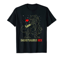Load image into Gallery viewer, Daddysaurus T Shirt Dinosaur Gifts T Rex Daddy Saurus Shirt