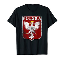 Load image into Gallery viewer, Funny shirts V-neck Tank top Hoodie sweatshirt usa uk au ca gifts for Polish Eagle Polish Crest Vintage Polska Eagle Poland Shirt 1361821
